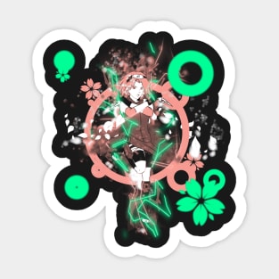 Blossom of the Leaf Sticker